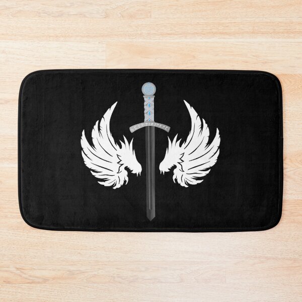 Item preview, long sword with wing motif for men, fighting nature designed and sold by Kirei-Lily.