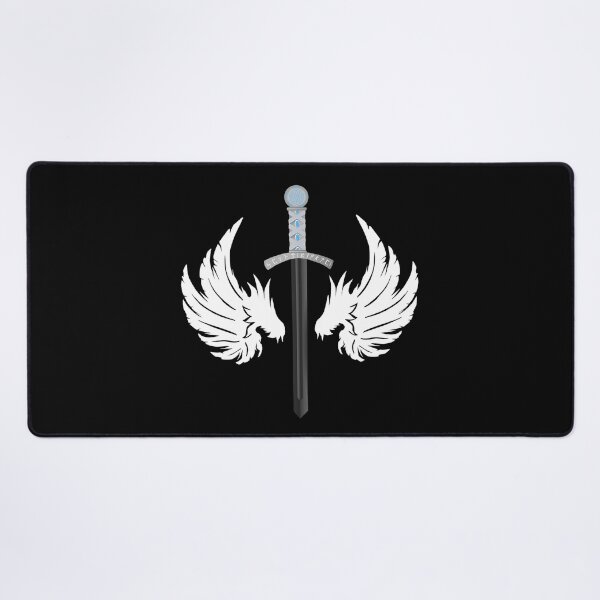 Item preview, long sword with wing motif for men, fighting nature designed and sold by Kirei-Lily.