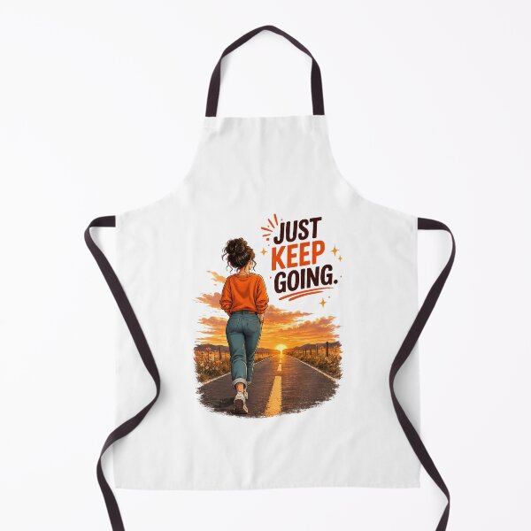 Item preview, Just Keep Going - Illustration motivation & ambition designed and sold by ElleMind.