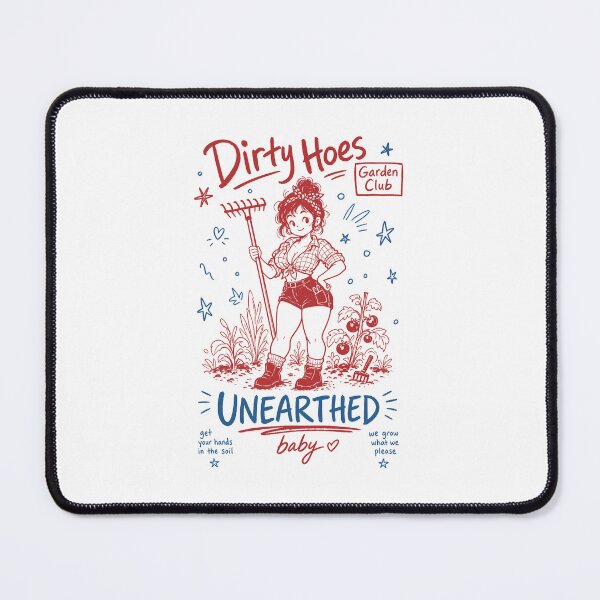 Item preview, Dirty Hoes Garden Club Unearthed Organic Gardening designed and sold by LuminOrb.