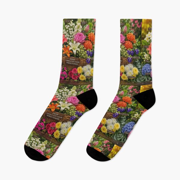 Item preview, Asian Summer Flowers  designed and sold by AwesomeDigiShop.