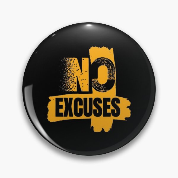 Item preview, NoExcuses – MotivationGrunge designed and sold by Wawan35200.