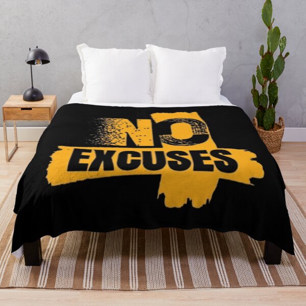 Item preview, NoExcuses – MotivationGrunge designed and sold by Wawan35200.