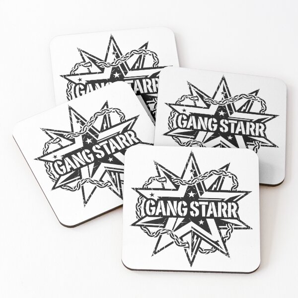 Item preview, Gangstarr 90s Hip Hop Distressed Star Chain designed and sold by Imaginationbeyond.