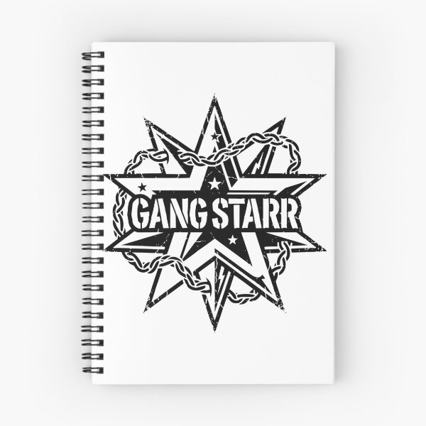 Item preview, Gangstarr 90s Hip Hop Distressed Star Chain designed and sold by Imaginationbeyond.