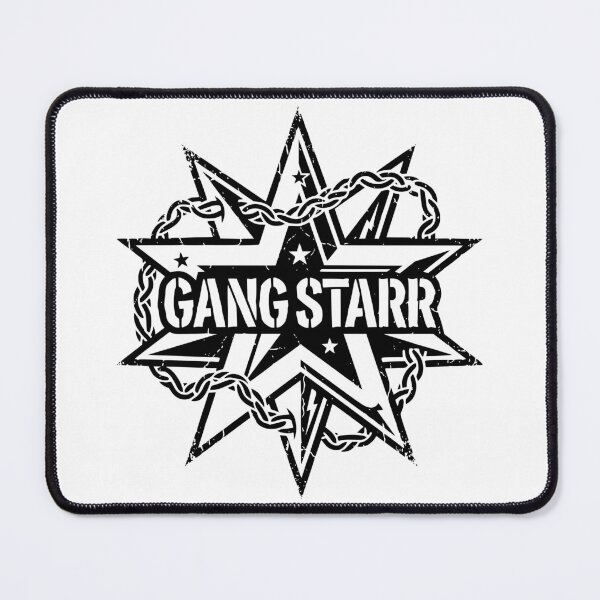 Item preview, Gangstarr 90s Hip Hop Distressed Star Chain designed and sold by Imaginationbeyond.