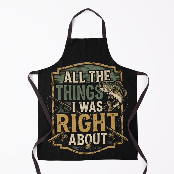 Item preview, All The Things I Was Right About Bass Fishing Fisherman Humor Classic T-Shirt designed and sold by pawsome purrfect.