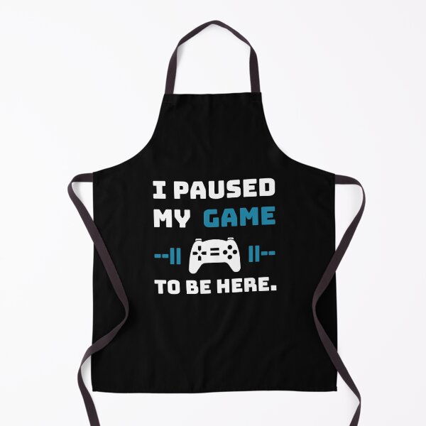 Item preview, I Paused My Game To Be Here Funny Gamer Video Game Controller Quote designed and sold by Akkhay.