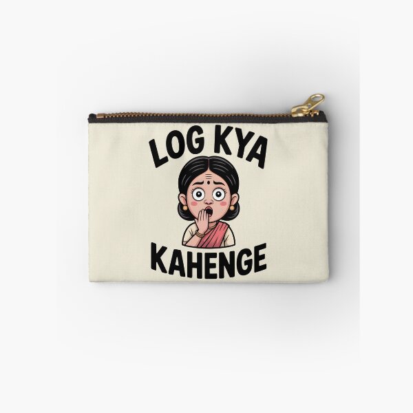 Item preview, Log Kya Kahenge – Funny Desi Aunty  designed and sold by Swati Art Shop.