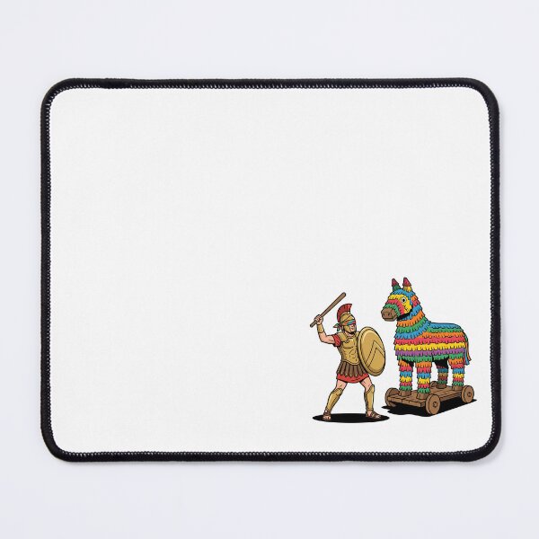 Item preview, Funny Trojan Horse Pinata Greek Warrior Illustration designed and sold by Rare By Hero.
