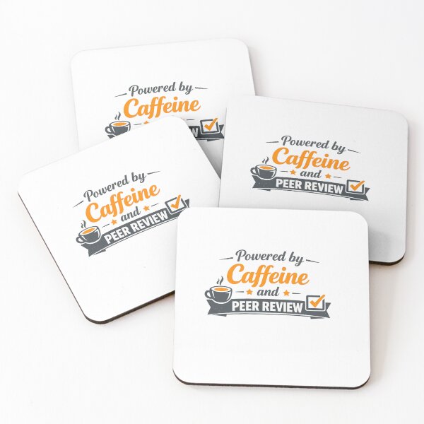 Item preview, Powered by Caffeine and Peer Review designed and sold by Ripoubsb.