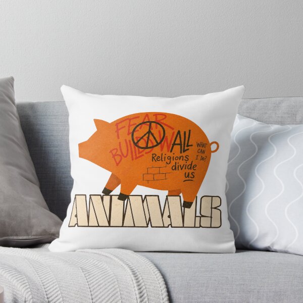 Item preview, Animals Inspired Pig | Progressive Rock Art designed and sold by The-Jerk-Store.