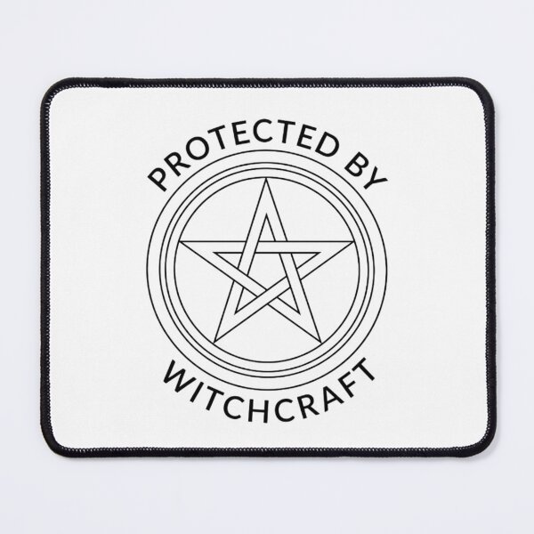 Item preview, Protected by Witchcraft Seal – Vintage Pentacle Protection Sigil Wicca Pagan Design designed and sold by StickerHavenn.