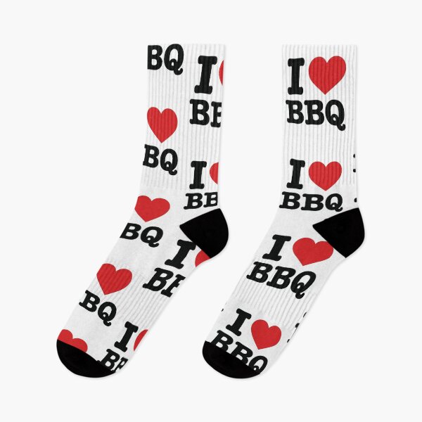 Item preview, I Love BBQ Gift Cute Barbecue Art Graphic Pitmaster Present for Grill Masters and Foodies designed and sold by raedattia.