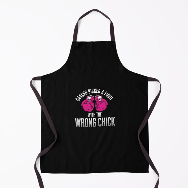 Item preview, Cancer Picked A Fight With The Wrong Chick Breast Cancer Warrior Survivor Awareness designed and sold by PopStars1993.