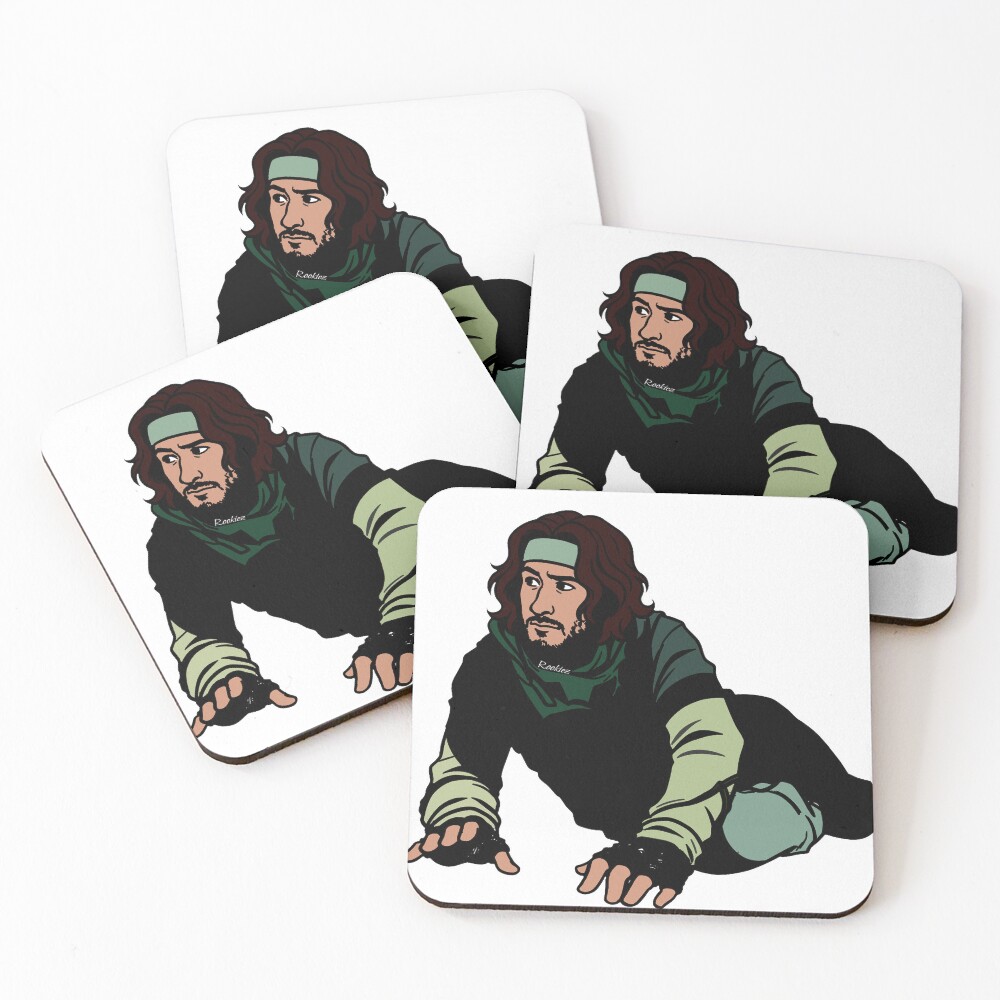 Item preview, Coasters (Set of 4) designed and sold by Rookiez.