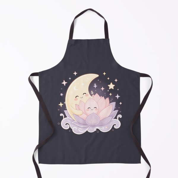 Item preview, Moon & Lotus Hug – Gentle Affirmation Thai Design designed and sold by CosmicQuietStudio.