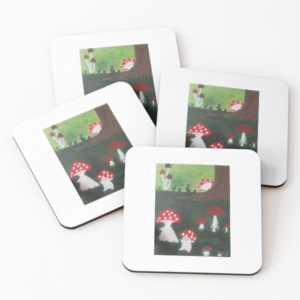 Item preview, Mushroom goblin family designed and sold by TealKoi.