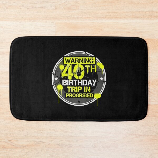 Item preview, Warning 40th Birthday Trip In Progressed Forty Year Old Celebration Journey designed and sold by PopStars1993.