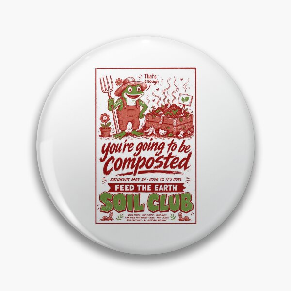 Item preview, Urban Gardening Soil Club Feed The Earth designed and sold by LuminOrb.