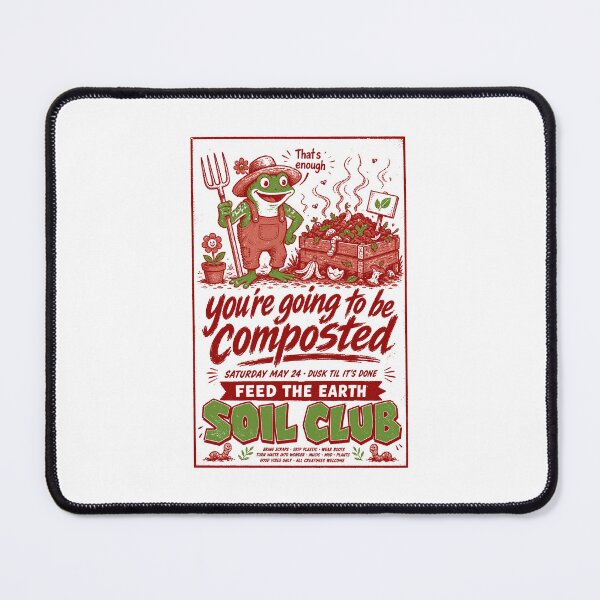 Item preview, Urban Gardening Soil Club Feed The Earth designed and sold by LuminOrb.