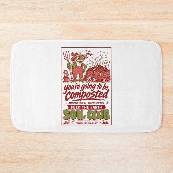 Item preview, Urban Gardening Soil Club Feed The Earth designed and sold by LuminOrb.