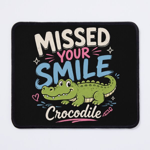 Item preview, Missed Your Smile Crocodile designed and sold by Zbixu.