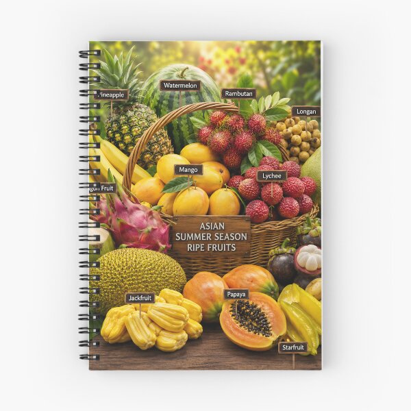 Item preview, Tropical Summer Fruits  designed and sold by AwesomeDigiShop.