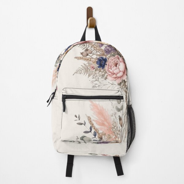 Item preview, Dusty Boho Wildflower Bouquet Floral Art designed and sold by WearTheVibe Store.