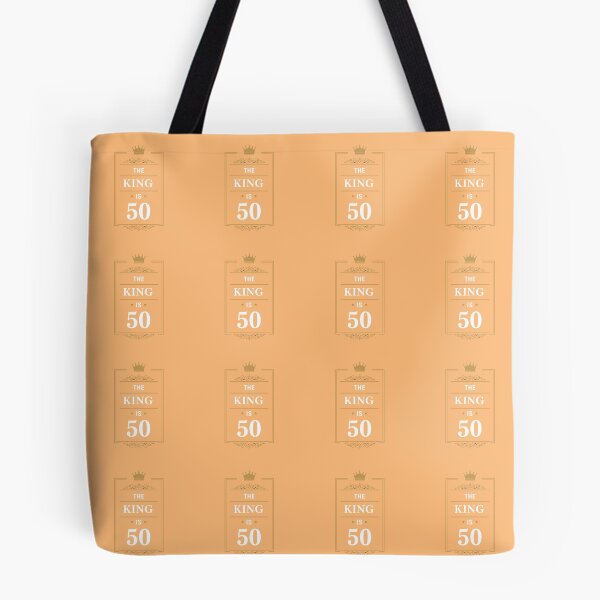 Item preview, The King Is 50 Fiftieth Birthday Men Milestone Celebration designed and sold by SofiBlair.