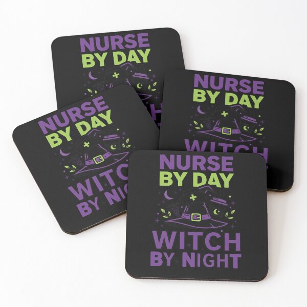 Item preview, Nurse by Day Witch by Night Funny Halloween Nurse designed and sold by fawzimorsy.