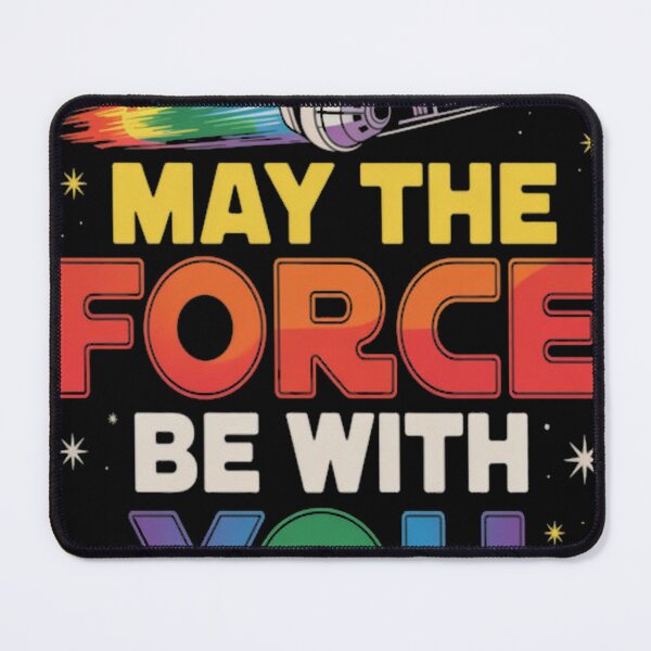 Item preview, Star Wars Pride May The Force Be With You Rainbow designed and sold by yoshaa-z.