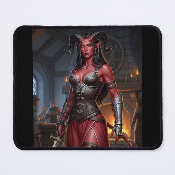 Item preview, Tiefling in the Tavern designed and sold by Prestons Corner.