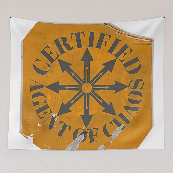 Item preview, Certified Agent of Chaos - Worn designed and sold by Rebel Journey.