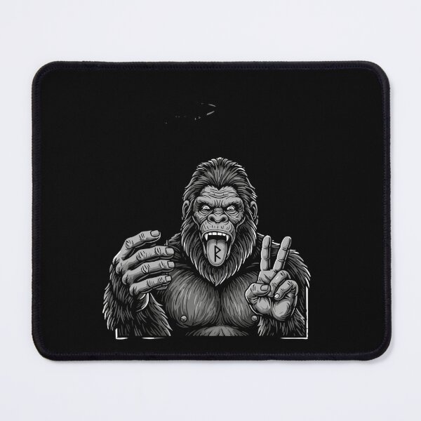 Item preview, Gorilla Alien Peace Sign R Rune Symbol designed and sold by SofiBlair.