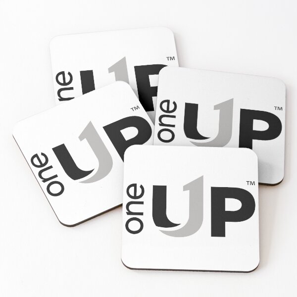 Item preview, One up Monogram Grey Minimalist Typography designed and sold by Morganterip.