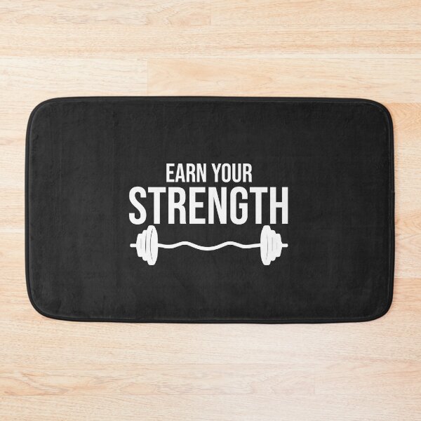 Item preview, Earn Your Strength Tshirt Design designed and sold by CreativeFrndz.