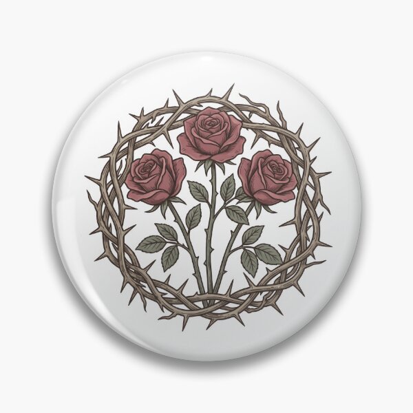 Item preview, Three roses illustration designed and sold by teenlabel.