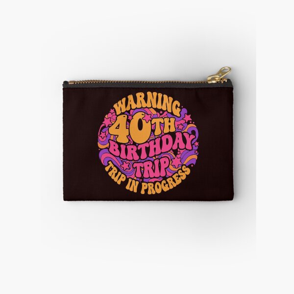 Item preview, Warning 40th Birthday Trip In Progress Milestone Celebration Travel designed and sold by PopStars1993.