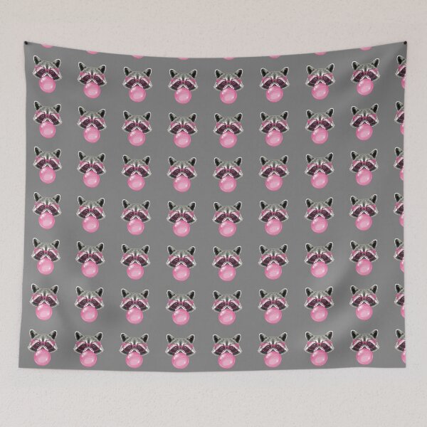 Item preview, Raccoon Glasses Bubble Gum Animal Lover Wildlife designed and sold by SofiBlair.
