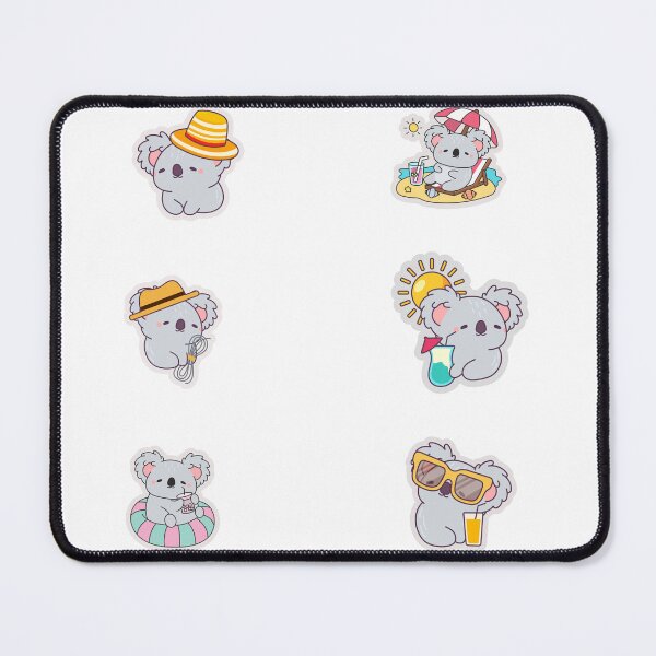 Item preview, Cute Summer Koala Sticker Pack designed and sold by KAWAII STUDIO NB.