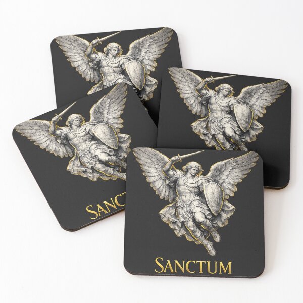 Item preview, Sanctum Archangel – Divine Warrior Gothic Illustration designed and sold by Arrow2025.