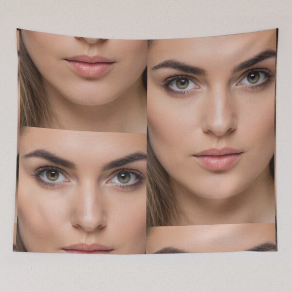 Item preview, Beauty - Delicate Female Face, Contemporary Portrait Photography designed and sold by Beat-It.