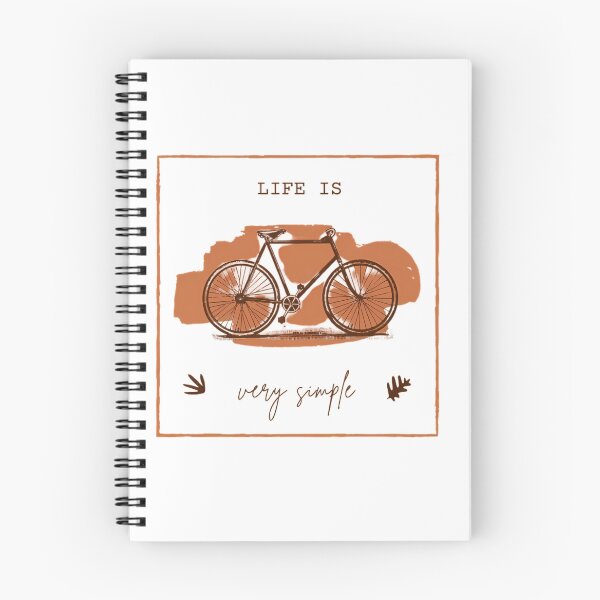 Item preview, Vintage Bicycle Life Is Very Simple Vintage Art designed and sold by TheStickGraph.