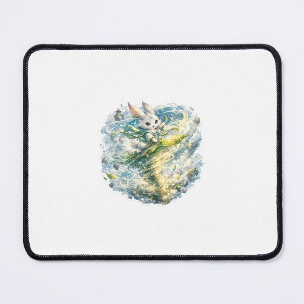 Item preview, Sky Rabbit Leaf Storm Spirit designed and sold by AuudiVasustudio.