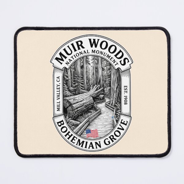 Item preview, Muir Woods Bohemian Grove Vintage designed and sold by EvergreenPark - Tee Studio.