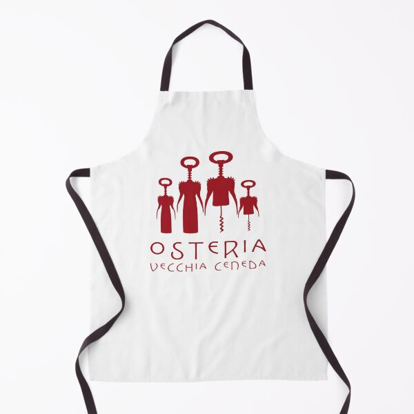 Item preview, Osteria Vecchia Ceneda Vintage Red Corkscrew Art designed and sold by Morganterip.