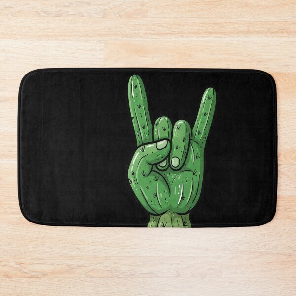 Item preview, Rock on Cactus Hand 'The Sign of the designed and sold by sormangalway7.