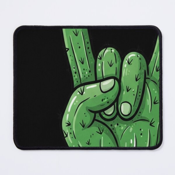 Item preview, Rock on Cactus Hand 'The Sign of the designed and sold by sormangalway7.