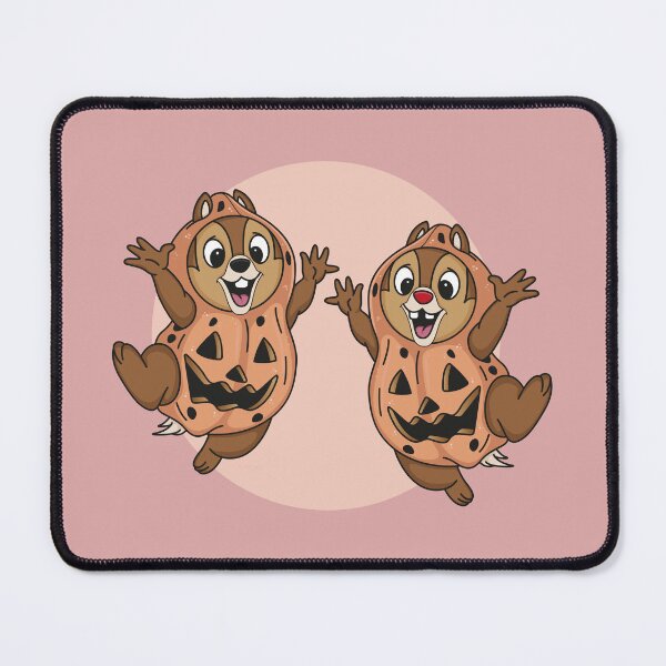 Item preview, Cute Chip and Dale Halloween Pumpkin Costume Fan Art designed and sold by LudmylArt.